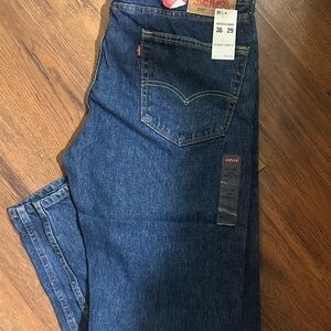 Levi's Men's 505 Blue Jeans NWT   34/29